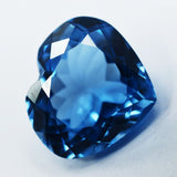 10.24 carat heart-shaped sapphire.