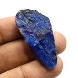 Huge Size Blue Rough 62.55 Ct Natural Sapphire Uncut CERTIFIED Loose Gemstone