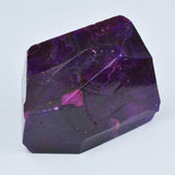 Huge Size Purple Sapphire Rough 555 Ct Natural Uncut CERTIFIED Loose Gemstone