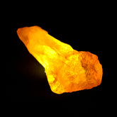 Earth Mined Rough 103.3 Ct Dyed Natural Yellow Sapphire Loose Gemstone CERTIFIED