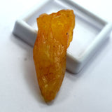 Earth Mined Rough 103.3 Ct Dyed Natural Yellow Sapphire Loose Gemstone CERTIFIED