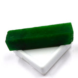 Brilliant 125.85 Ct Natural Green Emerald Rough Uncut CERTIFIED Loose Gemstones