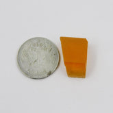 Natural orange sapphire rough 34.10 carat uncut gemstone