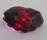 31 Ct Natural Garnet Earth Mined Rough CERTIFIED Red Garnet Loose Gemstone