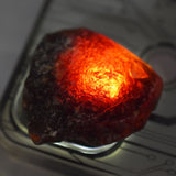 AMBER 46.85 Ct Natural UNCUT Raw ROUGH CERTIFIED Red Loose Gemstones