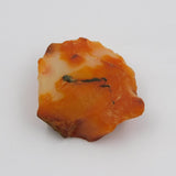 Earth Mined Natural Orange Sapphire 145 Ct Uncut Rough Loose Gemstone CERTIFIED