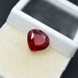 Pear cut Padparadscha sapphire 9.70 carat certified loose stone