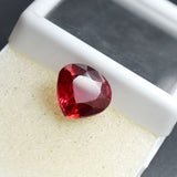 Natural Padparadscha sapphire 9.70 ct pear cut certified loose stone