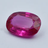 18.25 ct pink sapphire oval cut natural certified loose gemstone ring size