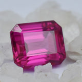 Certified natural sapphire 20.96 carat emerald shape loose stone for rings