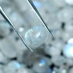 CERTIFIED Moonstone 18 Pcs Oval Shape White Natural Lot Loose Gemstone