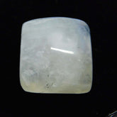 Ring Size White Moonstone Loose Gemstone 7.10 Ct Natural Cabochon Cut CERTIFIED