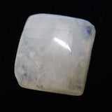 Ring Size White Moonstone Loose Gemstone 7.10 Ct Natural Cabochon Cut CERTIFIED