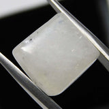 Ring Size White Moonstone Loose Gemstone 7.10 Ct Natural Cabochon Cut CERTIFIED