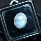 CERTIFIED 5.00 Ct Natural Amazing White Moonstone Oval Shape Loose Gemstone