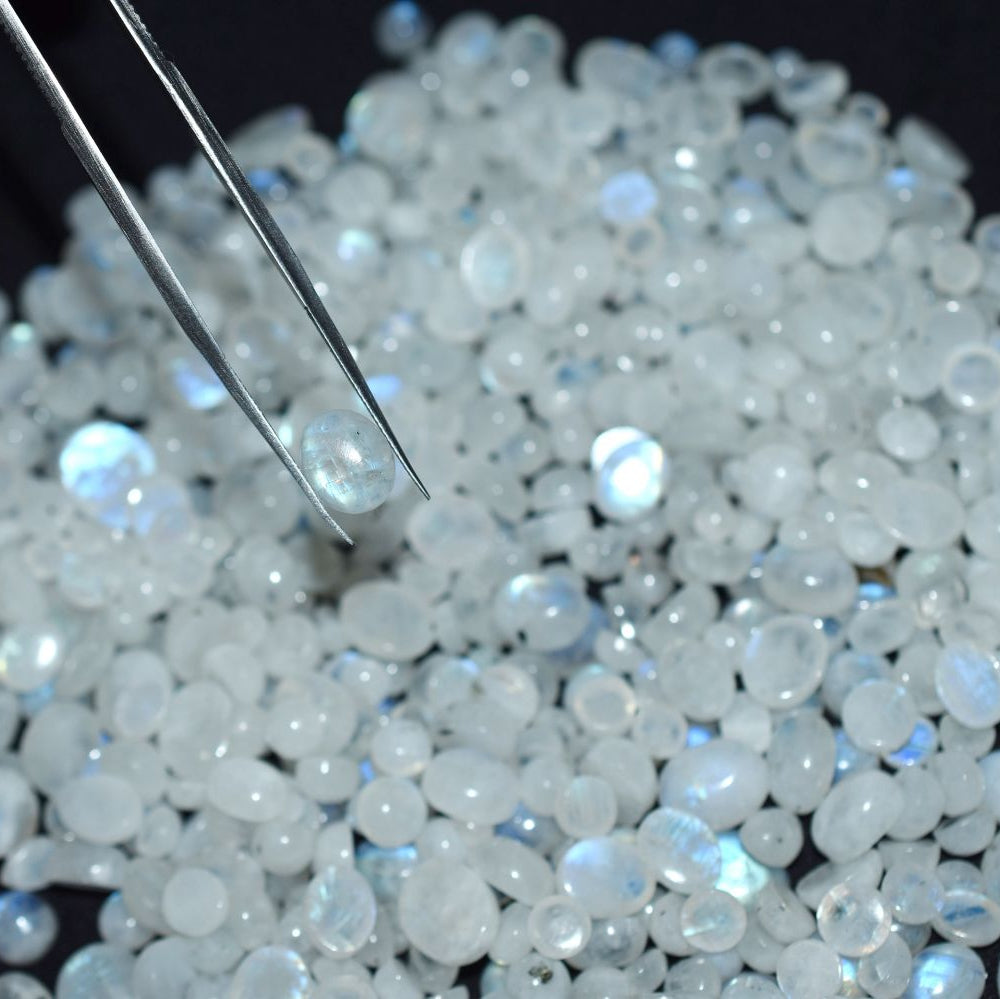 natural moonstone loose gemstone