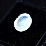 Lot CERTIFIED 15 Pcs Ring Size Natural White Oval Shape Moonstone Loose Gemstone