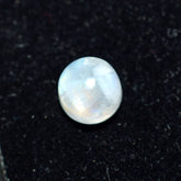 Natural White Round Cut Moonstone High Grade Quality 3.40 Ct CERTIFIED Gemstone