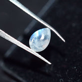 CERTIFIED Loose Gemstone 1.80 Carat Natural White Moonstone Pear Shape