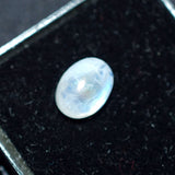 Natural White Moonstone Lot Oval Shape CERTIFIED Loose Gemstone 9 Pcs