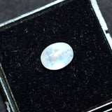 Natural White Moonstone Lot Oval Shape CERTIFIED Loose Gemstone 9 Pcs