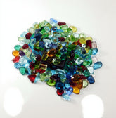 100 Ct Lots Topaz Certified Gemstone Lot Mix Shape Ring Size Lot