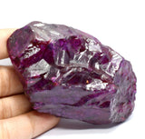 Purple 634.00 Ct CERTIFIED Gemstone Huge Size Natural Tanzanite Uncut Rough.