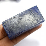 Natural Blue Tanzanite Earth Mined 270.80 Ct Dyed Rough CERTIFIED Loose Gemstone