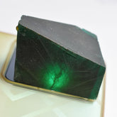 Dyed Rough Huge Size 314.10 Ct Natural Green Emerald CERTIFIED Loose Gemstone
