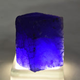 130 Ct Uncut Tanzanite Rough Stone – Natural Blue Raw Gem