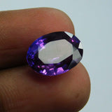 Extremely Rare Natural Purple Tanzanite 8 Ct Oval Cut CERTIFIED Loose Gemstone