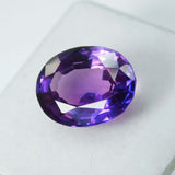Extremely Rare Natural Purple Tanzanite 8 Ct Oval Cut CERTIFIED Loose Gemstone