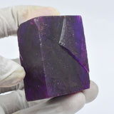 Purple Sapphire Uncut Raw Rough 420.65 Carat Natural CERTIFIED Loose Gemstone