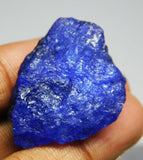 58.80 Ct Natural TANZANITE Earth Mined Blue Rough CERTIFIED Loose Gemstone