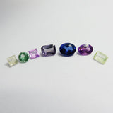 Mix Color REAL Natural Sapphire CERTIFIED 15.74 Ct Loose Gemstone Mix Shapes Lot