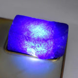 Deep Blue Gem with Electric Aura ⚡💙