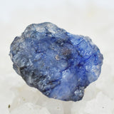 Blue Sapphire 22.55 Ct Rough Gemstone held in hand product shot