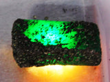 Emerald Green 83.55 Carat Natural Dyed Raw Uncut Rough Loose Gemstone CERTIFIED