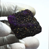 Natural Purple Sapphire Earth Mined 187 Ct Uncut Rough CERTIFIED Loose Gemstone
