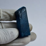 115.90 Carat Dyed Raw Rough Blue Aquamarine Natural Loose Gemstone CERTIFIED