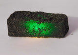 146.30 Ct Natural Colombia Emerald Green Uncut Rough CERTIFIED Loose Gemstone