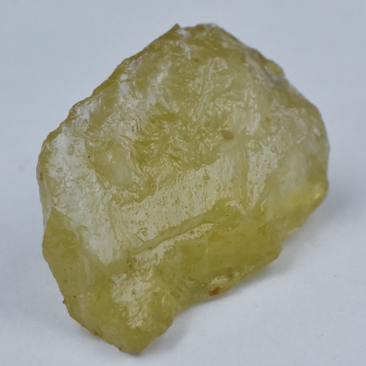 yellow topaz raw