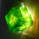 Emerald Green Natural Rough 43.75 Carat Loose Gemstone CERTIFIED Earth Mined