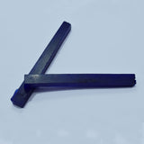 Natural 100.58Ct Blue Tanzanite Uncut Rough Loose Translucent Gemstone CERTIFIED