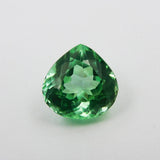 Natural bluish-green Montana sapphire gemstone, 7.50 ct pear cut, certified loose stone