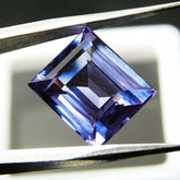 Color Change CERTIFIED Baguette Cut 10.56 Ct Natural Alexandrite Loose Gemstone