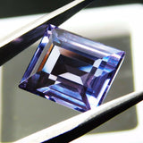 Color Change CERTIFIED Baguette Cut 10.56 Ct Natural Alexandrite Loose Gemstone