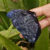 Natural Blue Sapphire 364.75 Dyed Raw Rough Huge Size Loose Gemstone CERTIFIED