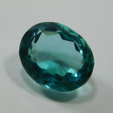 Natural Aquamarine Oval Shape Gemstone 9.35 Carat Eye Clean Translucent Blue Stone