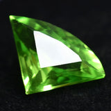 Natural Peridot 8.15 Ct – Certified Fancy Cut Green Loose Gemstone